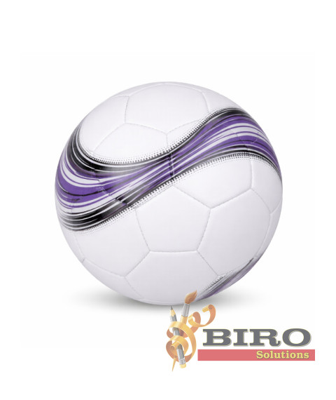 Minge de fotbal Size 5 Cowhide Pattern 6, violet, cod 2166D