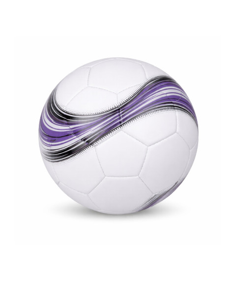 Minge de fotbal Size 5 Cowhide Pattern 6, violet, cod 2166D