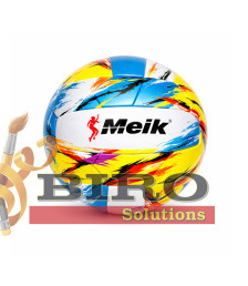 Minge de volei Size 5 Machine-Stitched, galben-albastru, cod 2171D