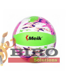 Minge de volei Size 5 Machine-Stitched, verde-roz, cod 2172D