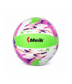 Minge de volei Size 5 Machine-Stitched, verde-roz, cod 2172D