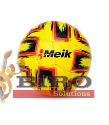 Minge de fotbal Size 5 TPU Grainy Surface, galben, cod 2182D