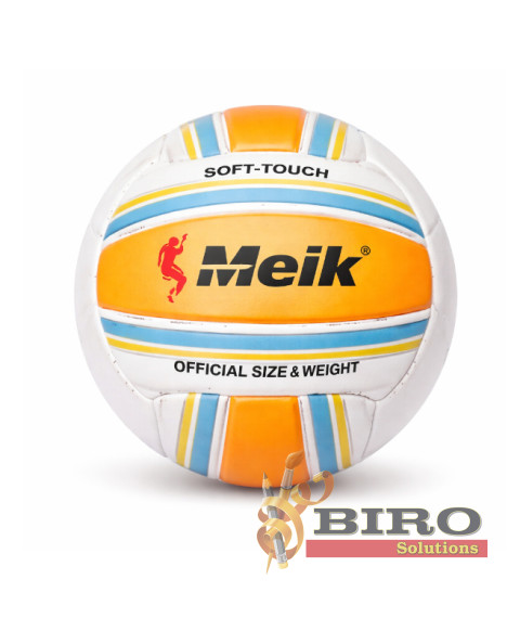 Minge de volei Size 5 Machine-Stitched, portocaliu, cod 2190D