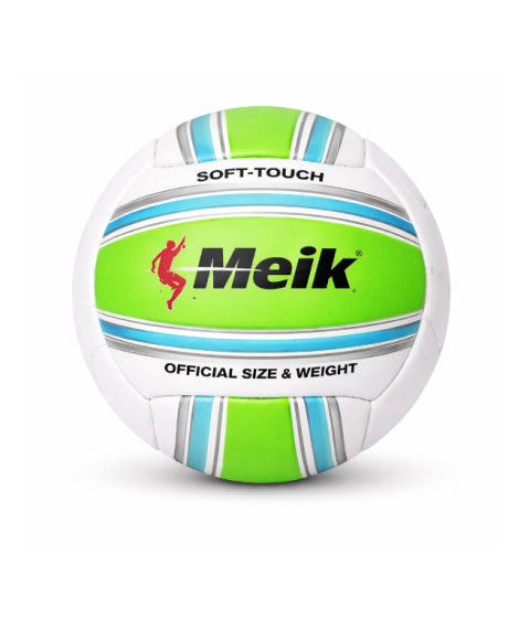 Minge de volei Size 5 Machine-Stitched, verde, cod 2191D