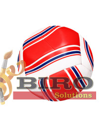 Minge de volei Size 5 Machine-Stitched, roșu, cod 2192D