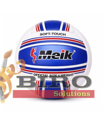 Minge de volei Size 5 Machine-Stitched, albastru, cod 2193D