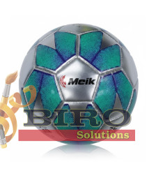 Minge de fotbal Size 5 TPU Machine-Stitched 7, verde cu argint, cod 2196D