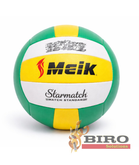 Minge de volei Size 5 Machine-Stitched, galben-verde, cod 2200D