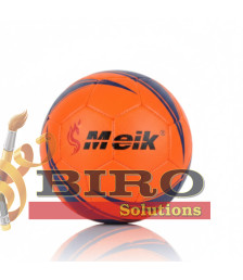 Minge de fotbal Size 5 Machine-Stitched 3, portocaliu, cod 2201D