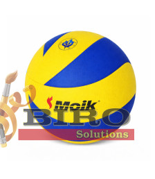 Minge de volei Size 5 PU Leather-Covered, galben-albastru, cod 2205D