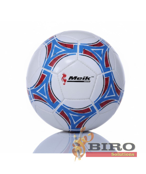 Minge de fotbal Size 5 PVC Machine-Stitched 1, model roșu-albastru deschis, cod 2208D
