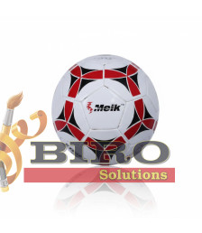 Minge de fotbal Size 5 PVC Machine-Stitched 1, model negru-roșu, cod 2209D