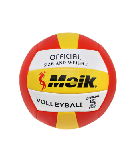 Minge de volei Meik, roșu/galben, cod 230048