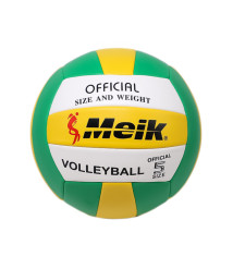 Minge de volei Meik, verde/galben, cod 230090