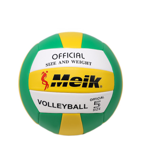 Minge de volei Meik, verde/galben, cod 230090