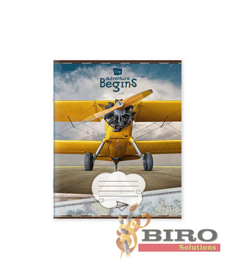 Caiete 36 foi, pătrățele, copertă colorată, 365011