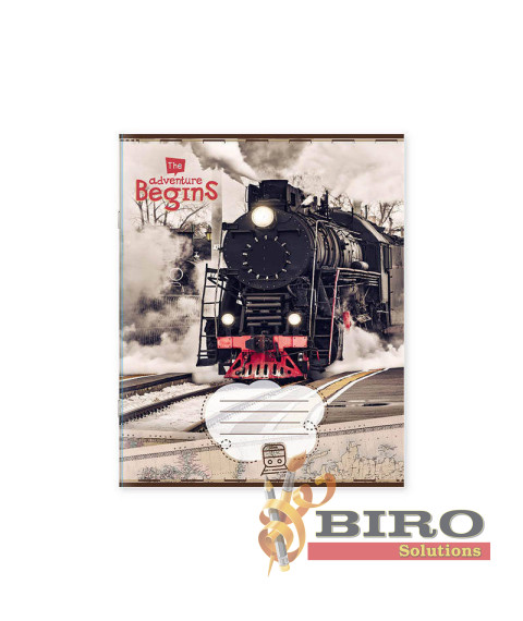 Caiete 36 foi, pătrățele, copertă colorată, 365011