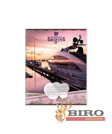 Caiete 36 foi, pătrățele, copertă colorată, 365011