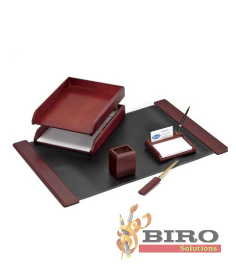 Set de birou din lemn, 5 piese, FOROFIS