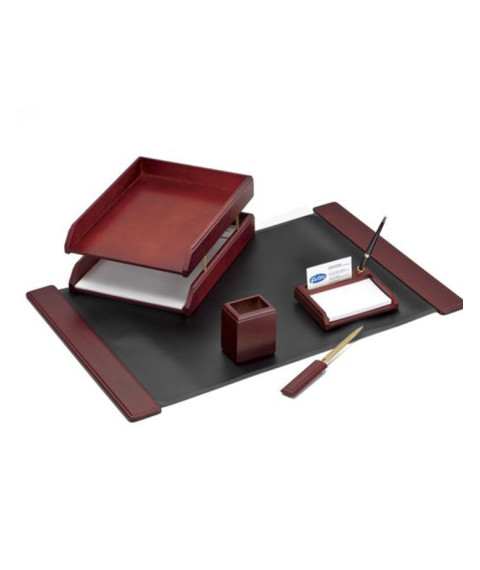 Set de birou din lemn, 5 piese, FOROFIS