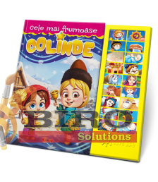 Carte cu sunete „Cele mai frumoase colinde”
