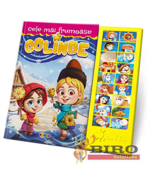 Carte cu sunete „Cele mai frumoase colinde”