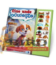 Carte cu sunete „Cine unde locuiește?”