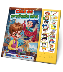 Carte cu sunete „Cine ce profesie are?”