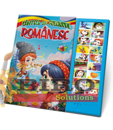 Carte cu sunete „Cântece din folclorul românesc”
