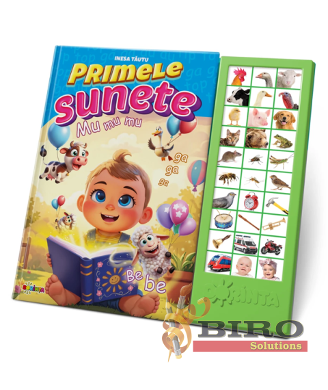 Carte cu sunete „Primele sunete”