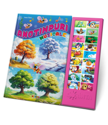 Carte cu sunete „Anotimpuri muzicale”