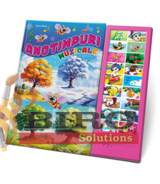Carte cu sunete „Anotimpuri muzicale”