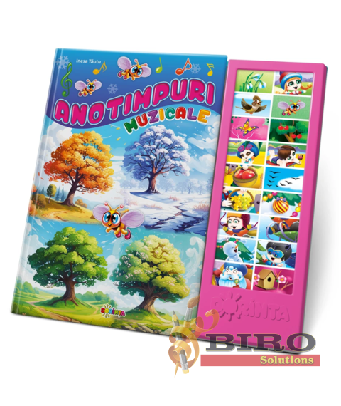 Carte cu sunete „Anotimpuri muzicale”