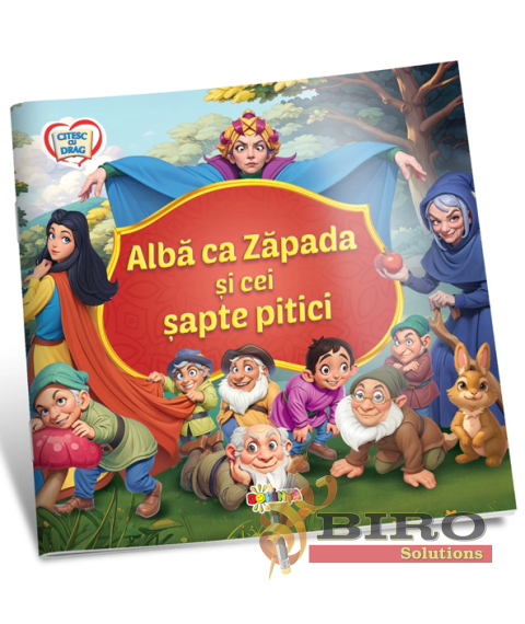 Citesc cu drag. Alba ca Zapada și cei șapte pitici