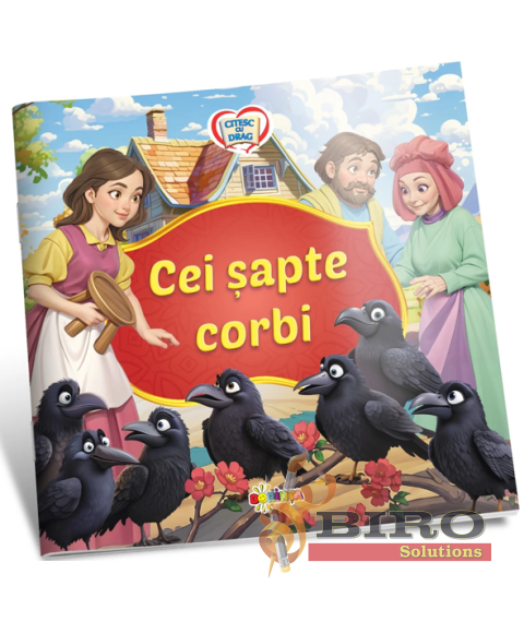 Citesc cu Drag – Cei Șapte Corbi pentru Copii