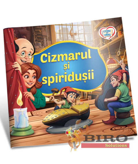 Citesc cu drag. Cizmarul și spiridușii