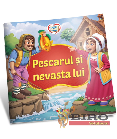Citesc cu drag. Pescarul și nevasta lui