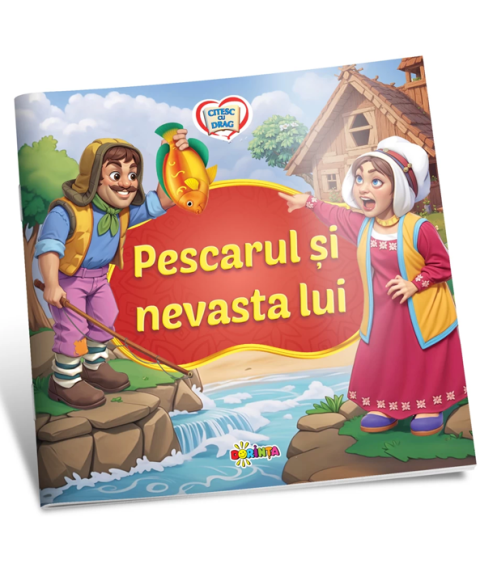 Citesc cu drag. Pescarul și nevasta lui