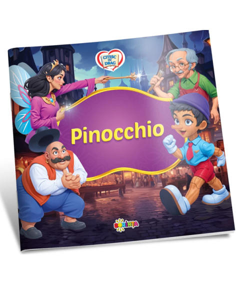 Citesc cu drag. Pinocchio