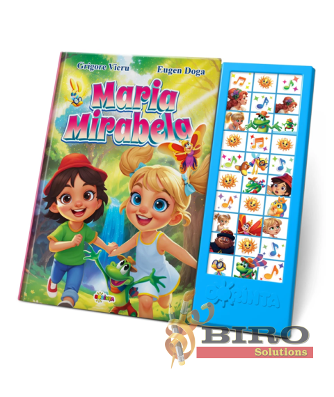 Carte cu sunete „Maria Mirabela”