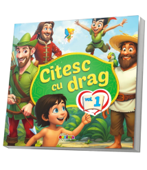 Citesc cu Drag Volumul 1 pentru Copii