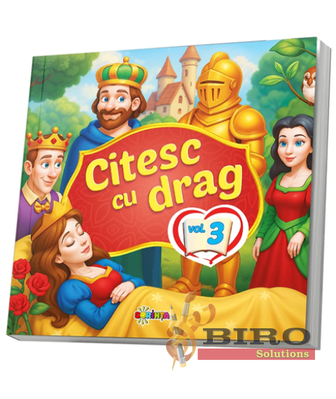 Citesc cu Drag Volumul 3 pentru Copii