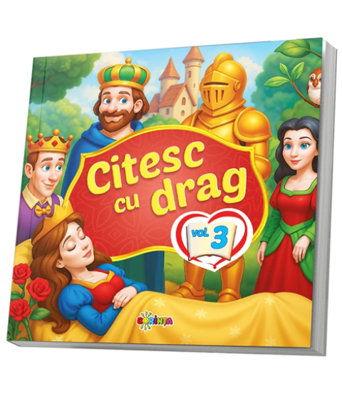 Citesc cu Drag Volumul 3 pentru Copii
