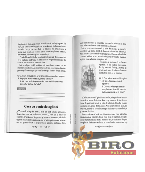 Jurnal de lectura - Texte cu morala