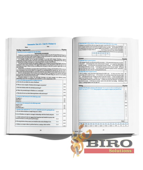 English Tests. Level A2 + (cl.9)