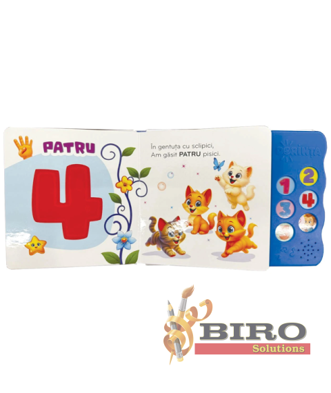 Carte cu sunete „Cifre”