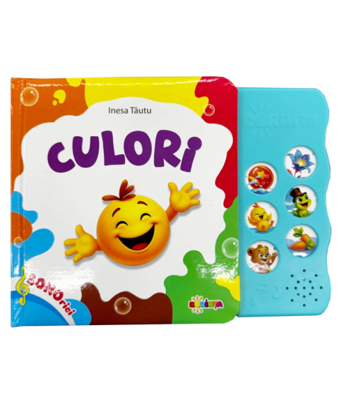 Carte cu sunete „Culori”