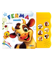 Carte cu sunete „Ferma Veselă”