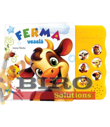 Carte cu sunete „Ferma Veselă”