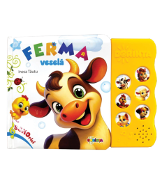 Carte cu sunete „Ferma Veselă”